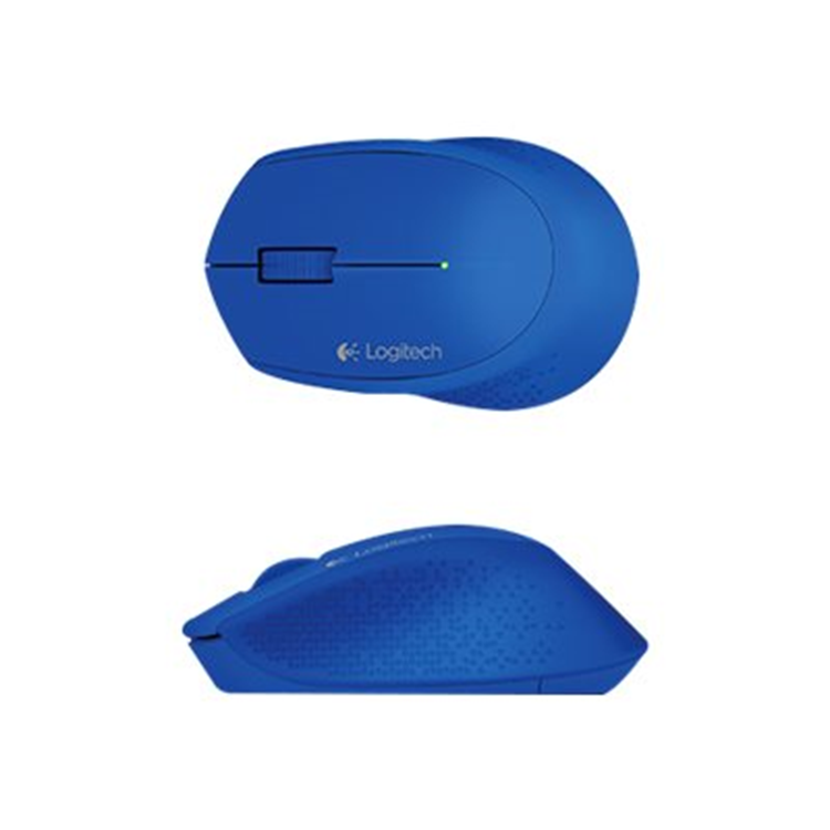 Logitech Wireless Mouse M320 - BLUE - 2.4GHZ - EWR2