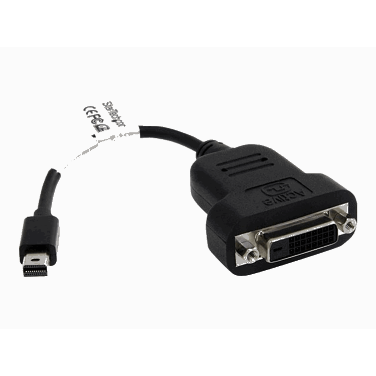 MINI DISPLAYPORT TO DVI ACTIVE ADAPTER