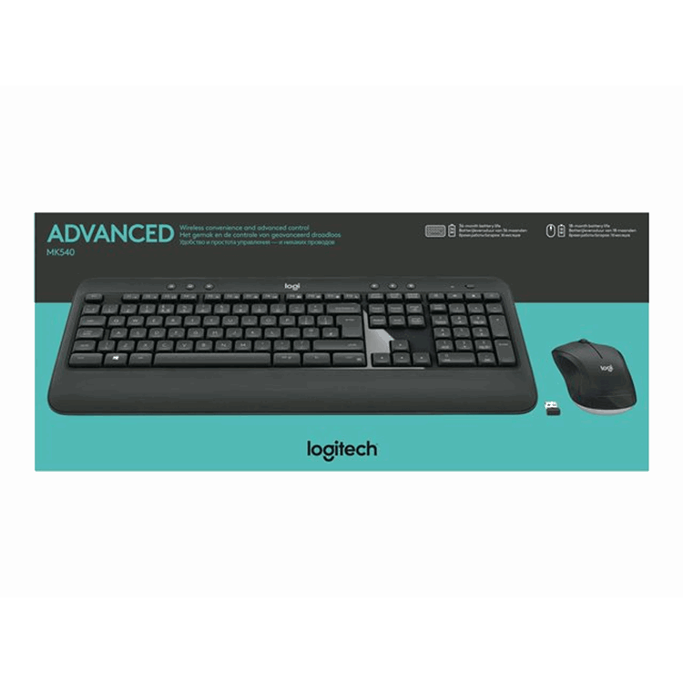MK540 ADVANCED Wireless Keyboard and Mouse Combo - CH - CENTRAL