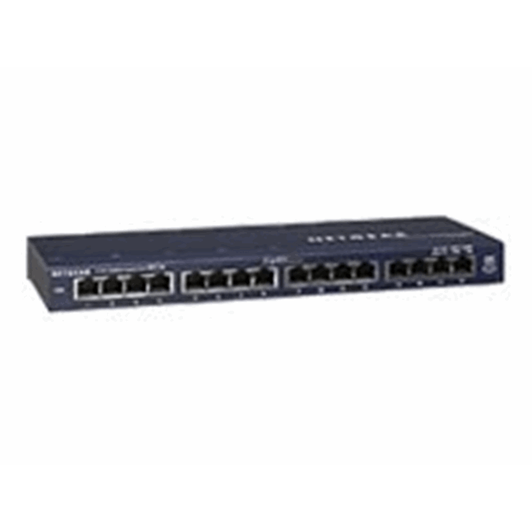 NETGEAR 16-PORT 10/100/1000 MBPS GIGABIT SWITCH