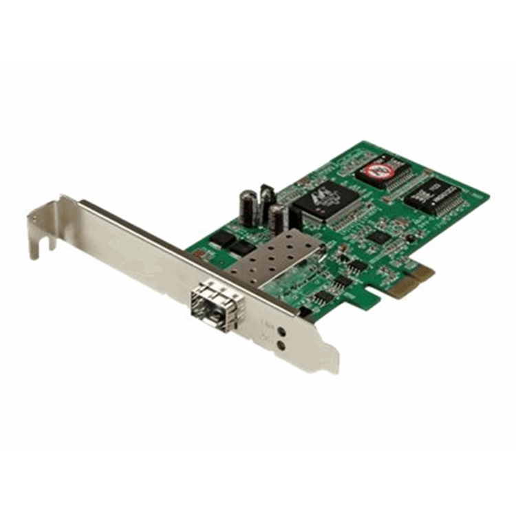 PCIe GbE Fiber Network Card w/ Open SFP