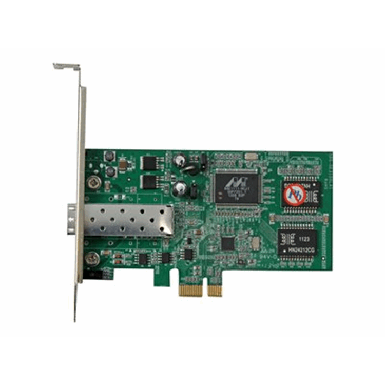 PCIe GbE Fiber Network Card w/ Open SFP PCIe GbE Fiber Network Card w/ Open SFP