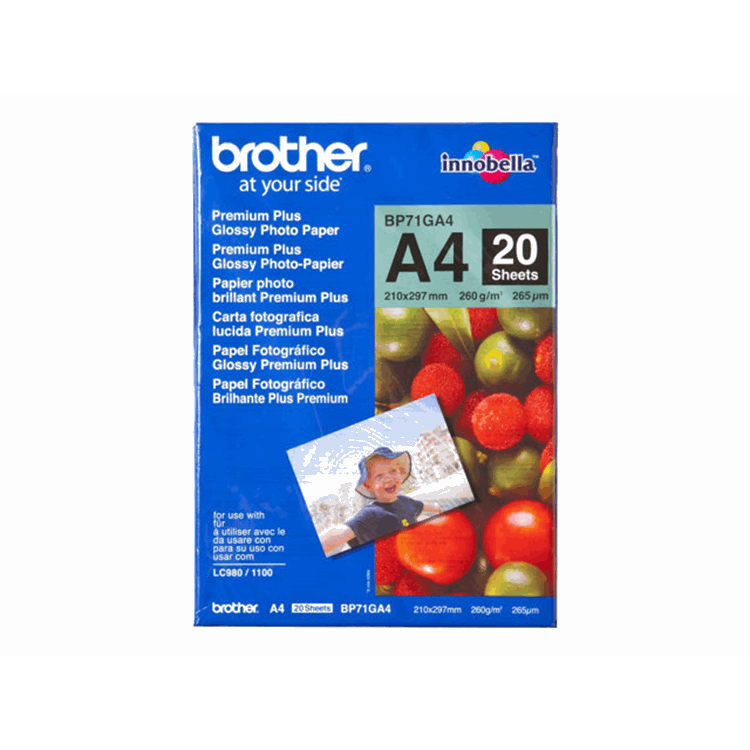 PHOTO PAPER BROTHER BP71GA4 PR