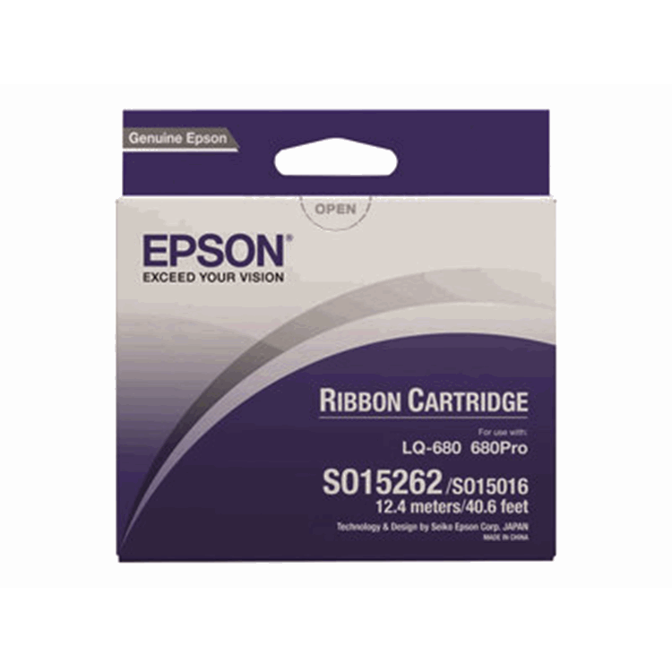 RIBBON EPSON S015262 LQ-670 BL