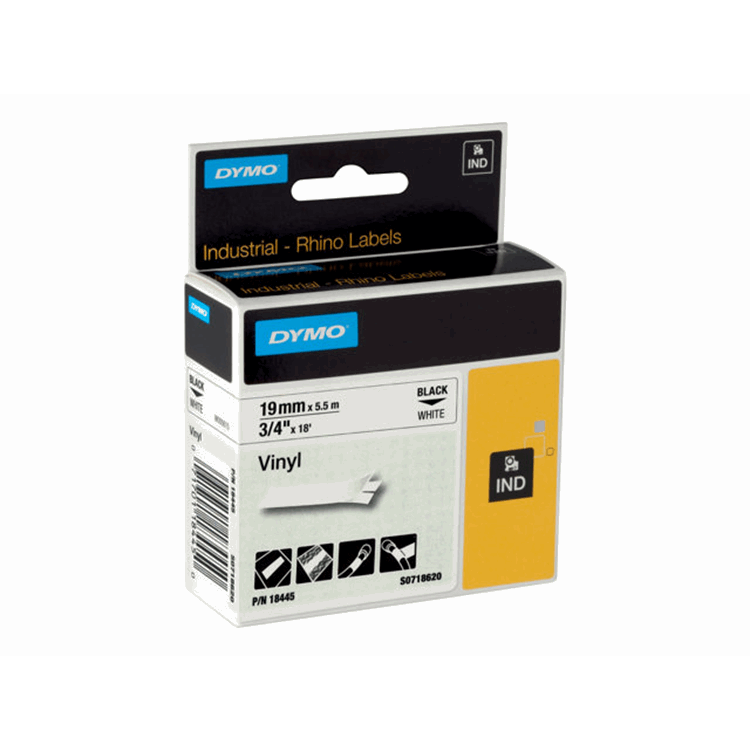 Rhino tape VINYL 19mm white