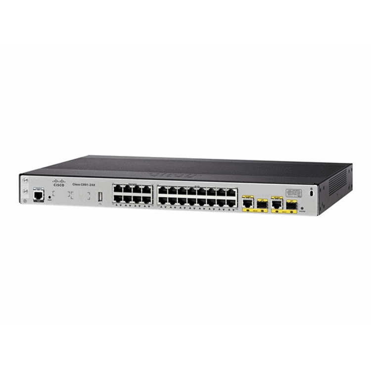 Router/891 w/GE/2SFP+24 Switch Ports