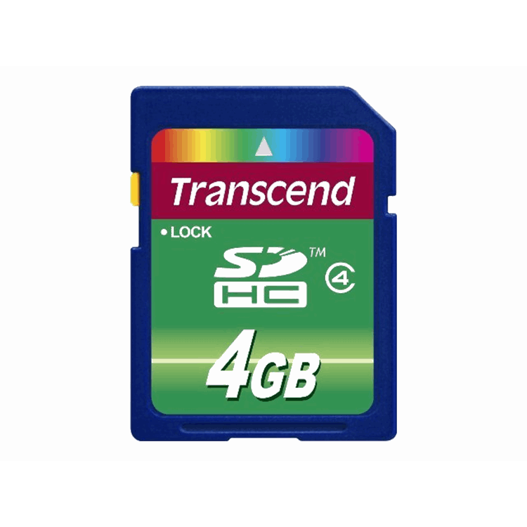 Secure Digital Card  4GB Class  4