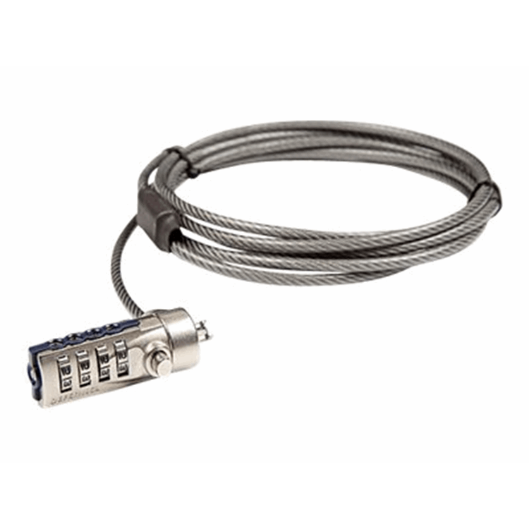 TARGUS DEFCON CL SECURITYKABEL 2.1M COMBINATIESLOT 4 CIJFERS