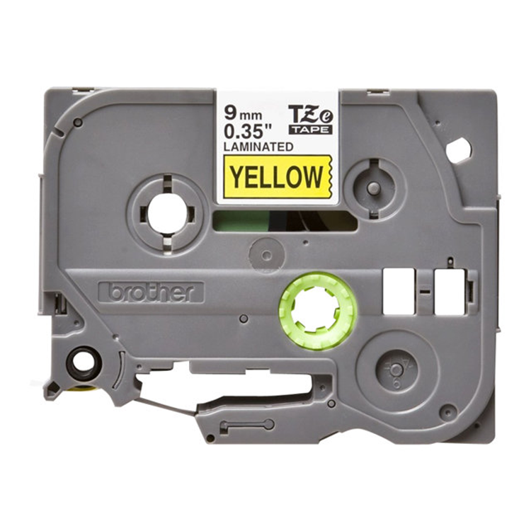 Tape/9mm black on yellow f P-Touch TZE Tape/9mm black on yellow f P-Touch TZE