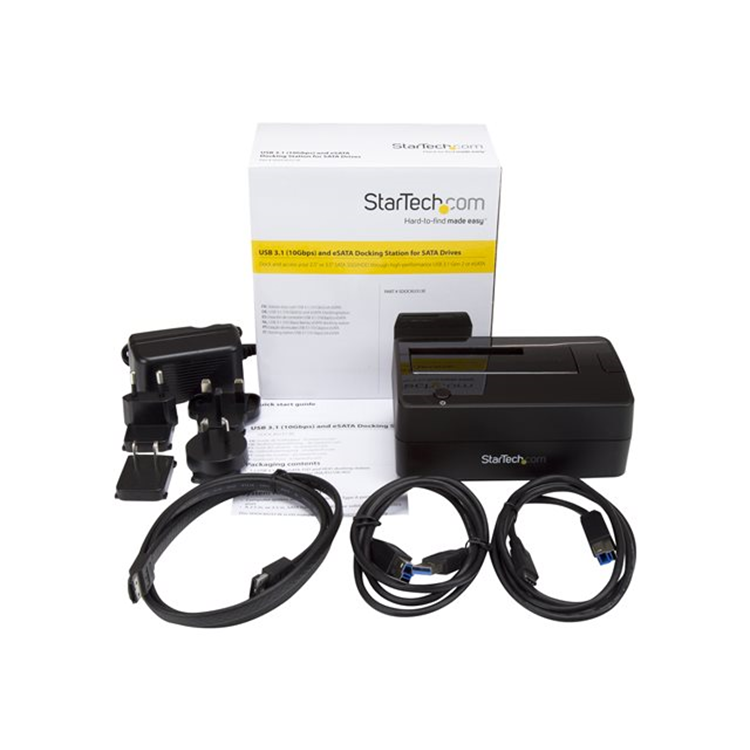 USB 3.1 (10GBPS) / ESATA SINGLE-BAY DOCK