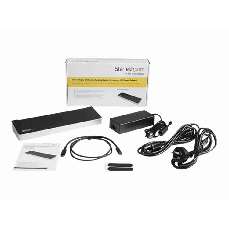 USB C Docking Station - Triple-4K - PD