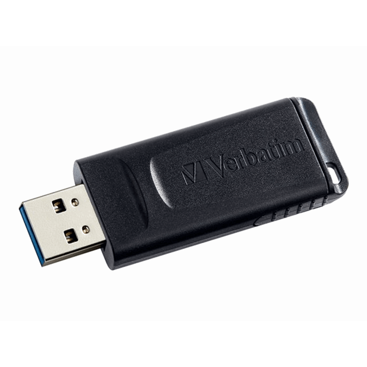 USB DRIVE 2.0 STORE N GO SLIDER 16GB BLA