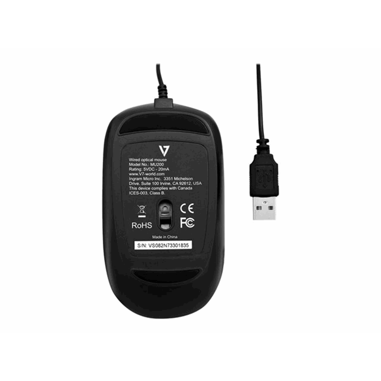 USB Optical 4 Button Mouse