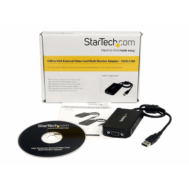 USB to VGA Ext Video Adapter 1920x1200 USB to VGA Ext Video Adapter 1920x1200