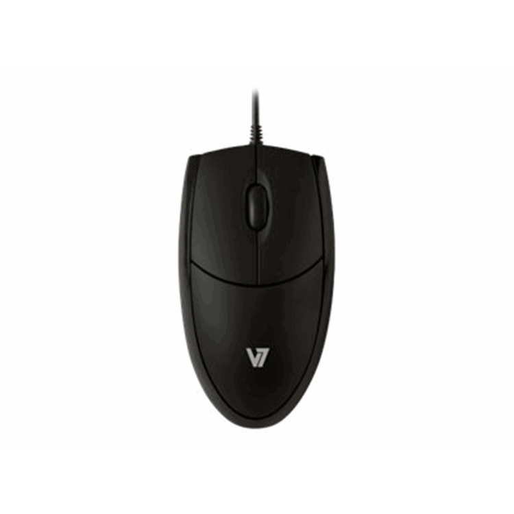 V7 MOUSE OPTICAL ALL BLK