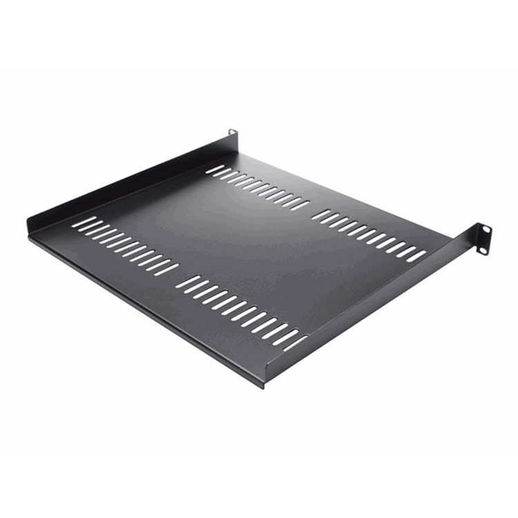 Vented 1U Rack Shelf - 16in Deep