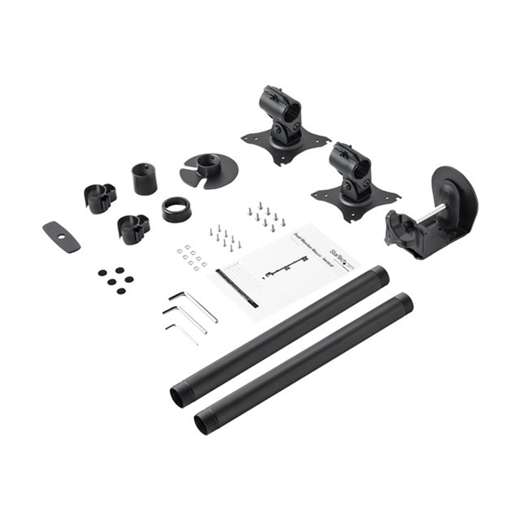 Vertical Dual Monitor Mount - Steel