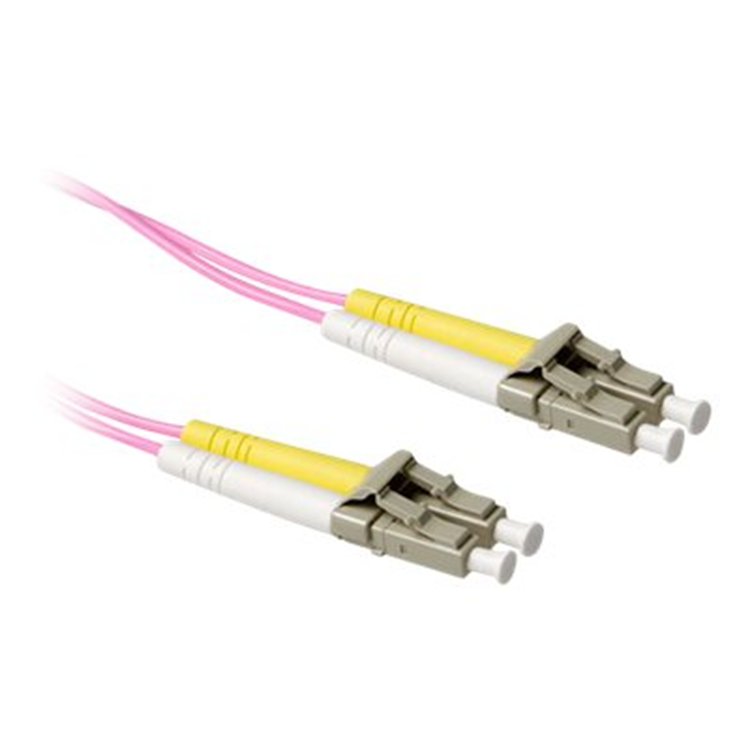 ACT 0 5 meter LSZH Multimode 50/125 OM4glasvezel patchkabel duplex met LC connectoren
