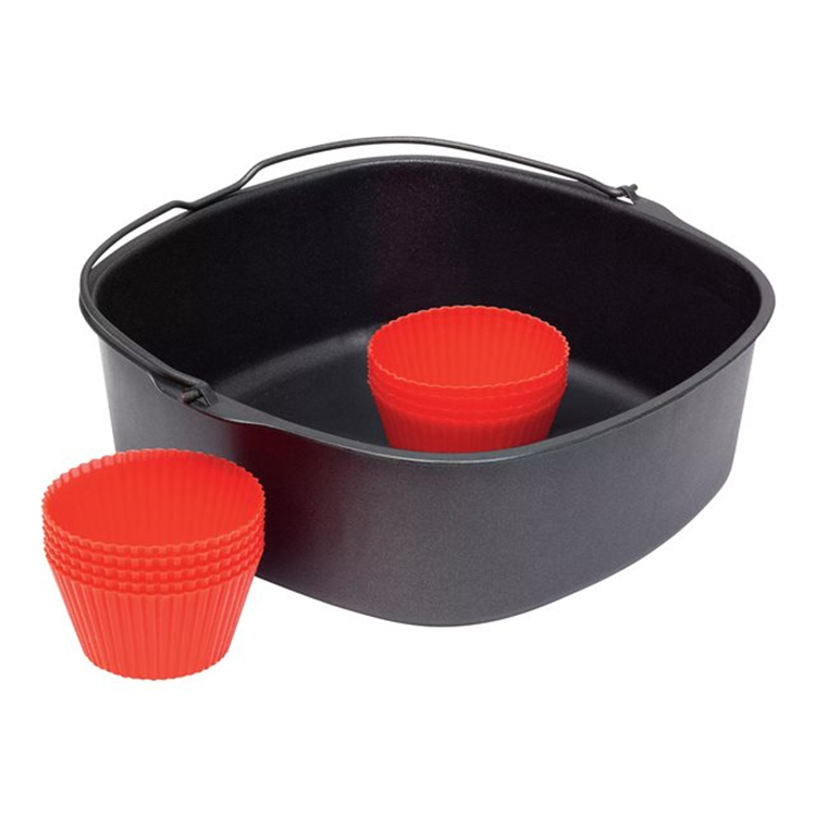 Airfryer XXL Family size baking kit (Family size baking tray muffin cups)