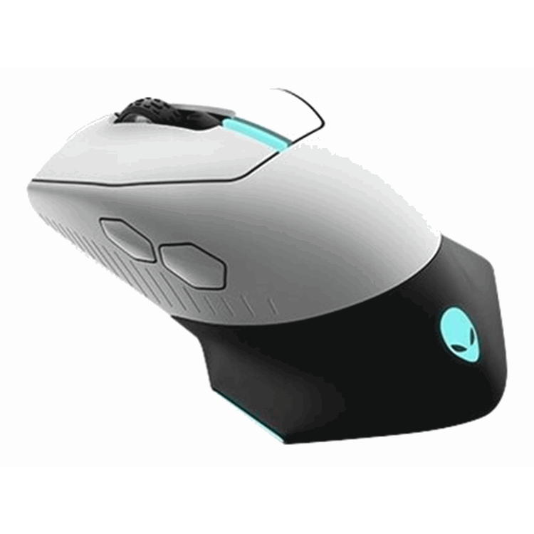 Alienware 610M Wired / Wireless  GamingMouse - AW610M Lunar Light