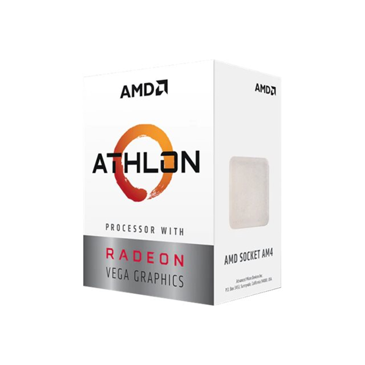 AMD Athl 3000G 3.5GHz AM4 2C/4T 35W MPK AMD Athl 3000G 3.5GHz AM4 2C/4T 35W MPK