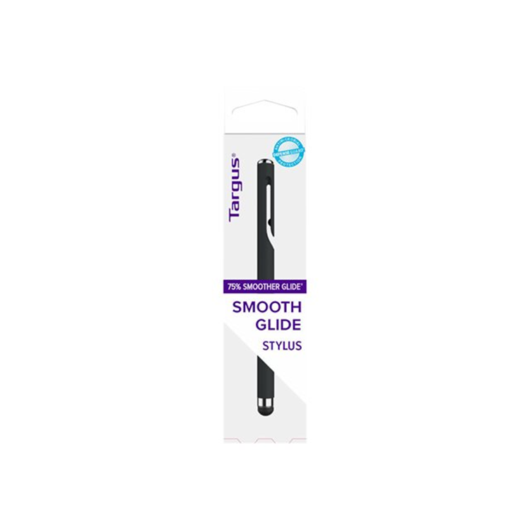 Antimicrobial Smooth Stylus Pen For Smartphones and Touchscreens - Black