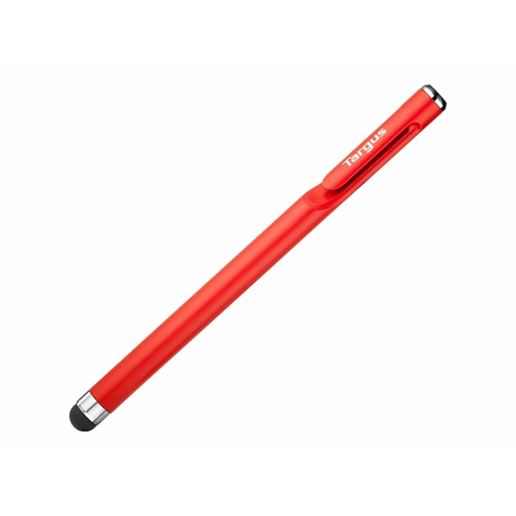 Antimicrobial Stylus Embedded Clip Red