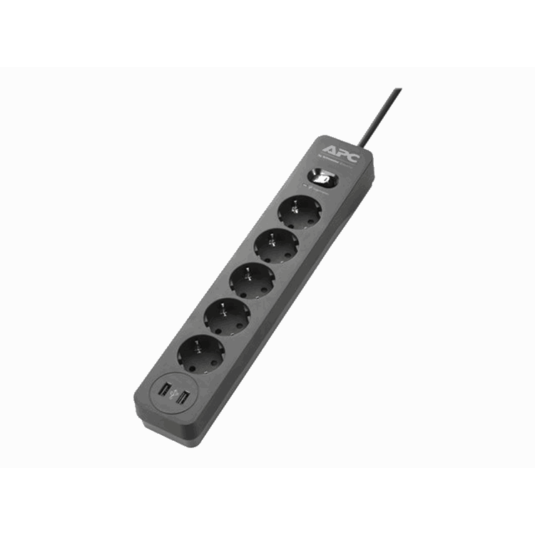 APC Essential SurgeArrest 5 Outlet 2 USB