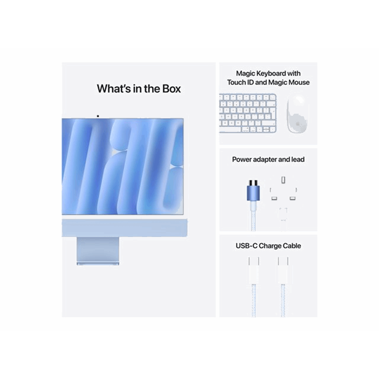 APPLE IMAC 24 BLU/8C/8C/16GB/256GB-NLD