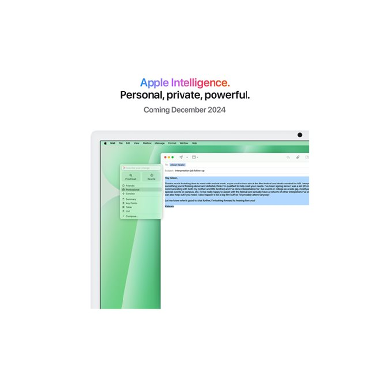 APPLE IMAC 24 GRN/10C/10C/16GB/256-BEL