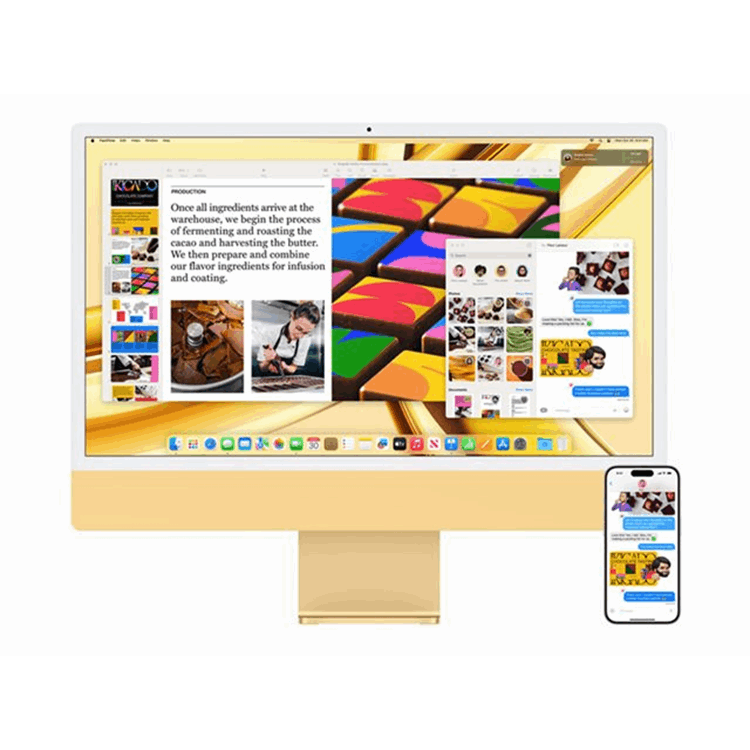 APPLE iMac 24 M3 SLV/8CCPU/10CGPU/8GB