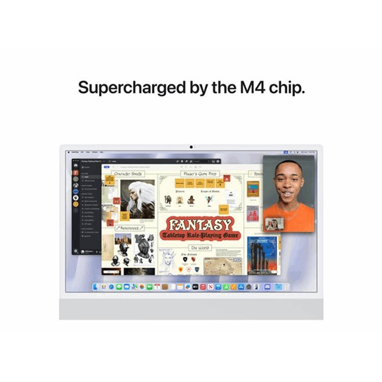 APPLE IMAC 24 SLV/8C/8C/16GB/256GB-NLD