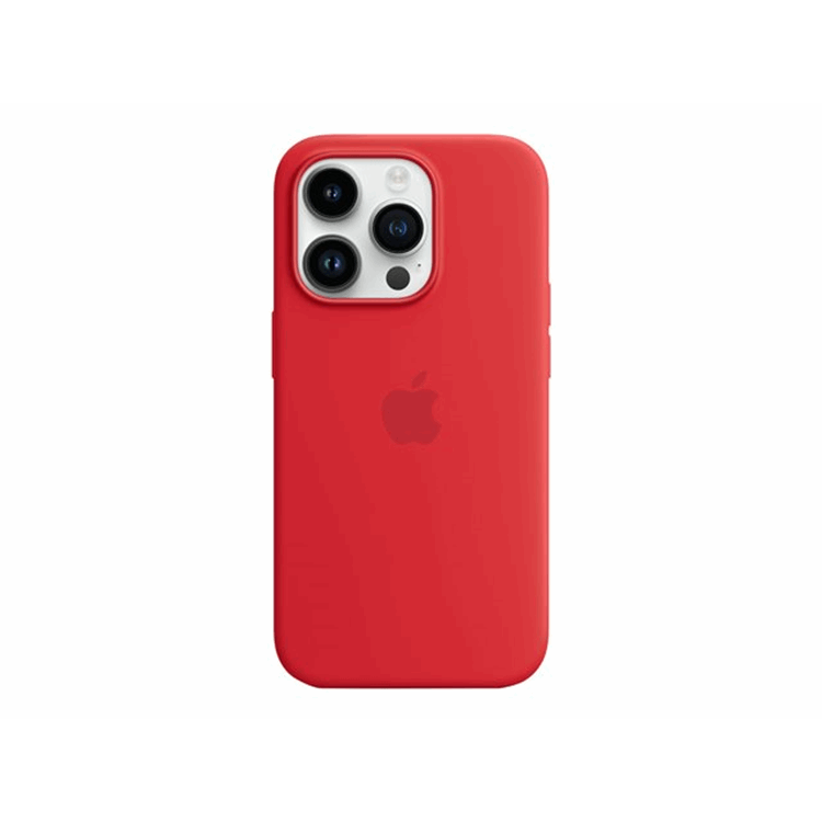 APPLE iPhone 14Pro Sil Case MgS Red