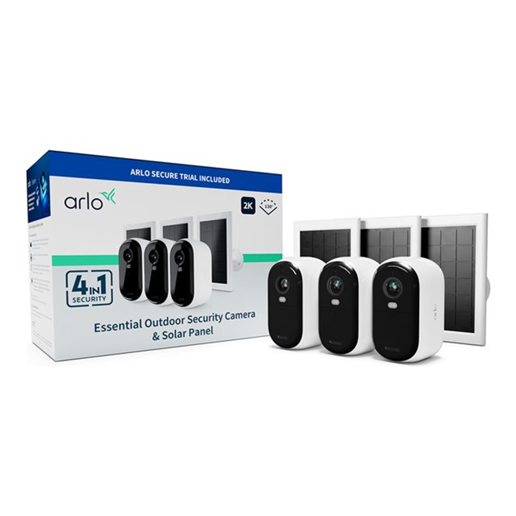 ARLO ESSENTIAL 2 2K Outdoor Camera 3pck