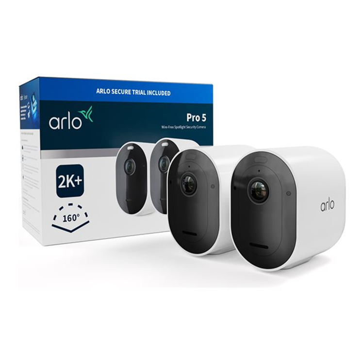 ARLO Pro5 2K Security Camera 2-Cam