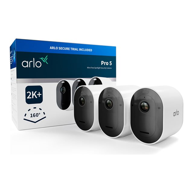 ARLO Pro5 2K Security Camera 3-Cam