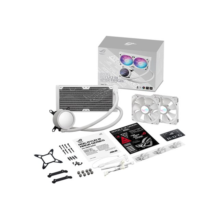 ASUS ROG Ryuo III 240 white CPU cooler