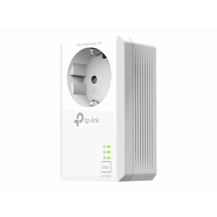 AV1000 2-Port Gigabit Passthrough Powerline Starter  Kit
