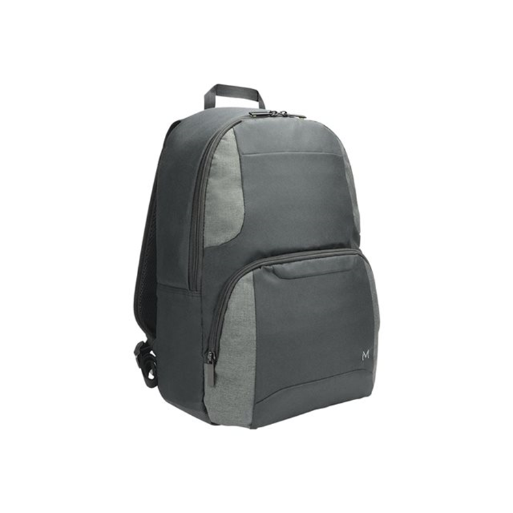 Backpack for notebook up to 15.6i - 1 big compartment - 1 zipped front pocket -Nylon 600D