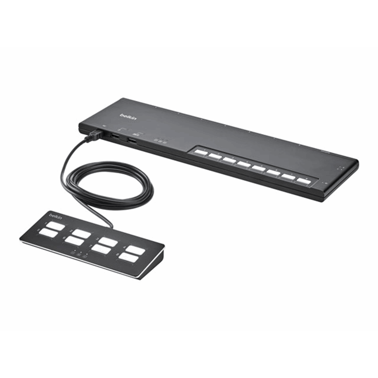 Belkin 8-Port Dual Head Modular Secure K