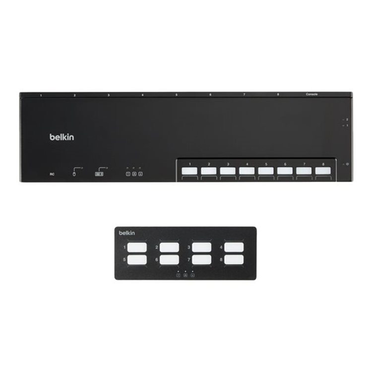 Belkin 8-Port Dual Head Modular Secure K