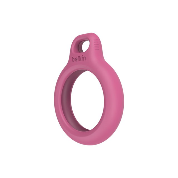 BELKIN AirTag Holder with Strap Pink