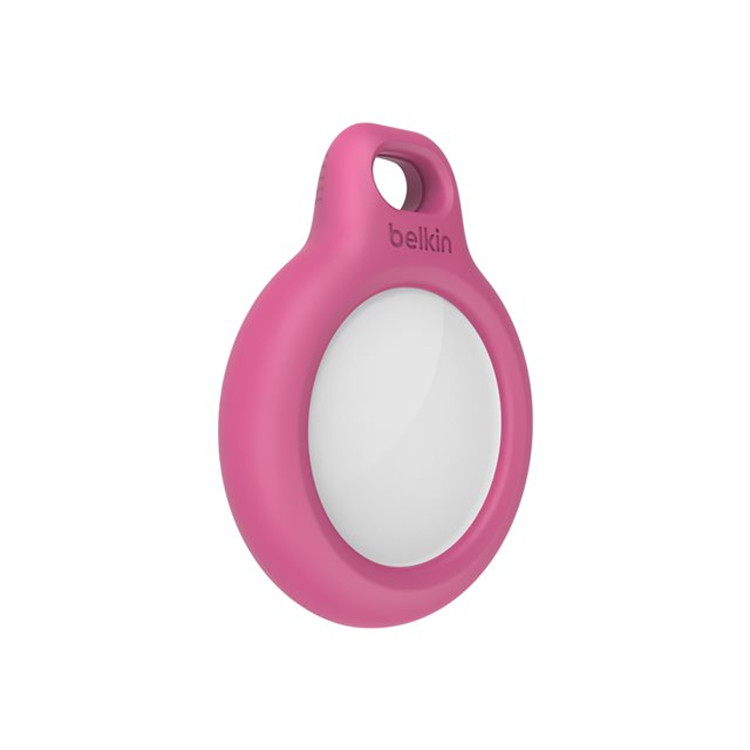 BELKIN AirTag Holder with Strap Pink