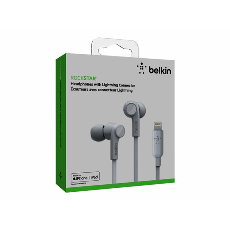 BELKIN Headphones with Lightning white