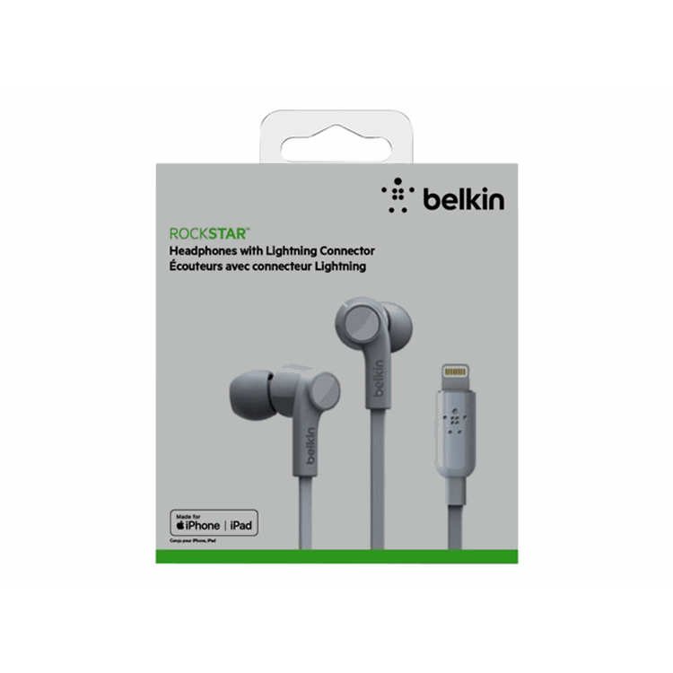 BELKIN Headphones with Lightning white