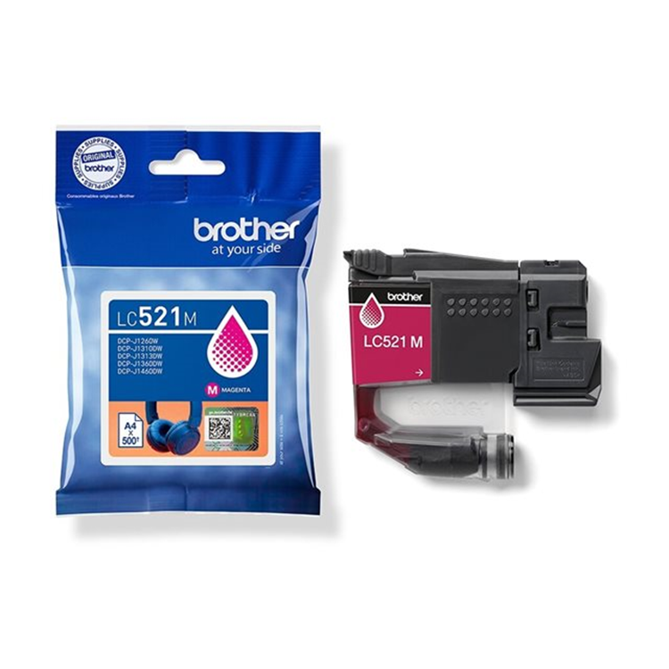 BROTHER Magenta ink cartridge yield