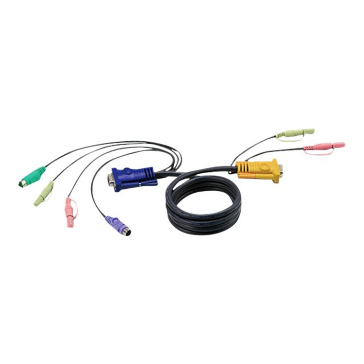Cable For KVM CS1732CS1734 CS1754CS1758PS/2 Cable at PC Side For PS/2 Computer5.0mtr