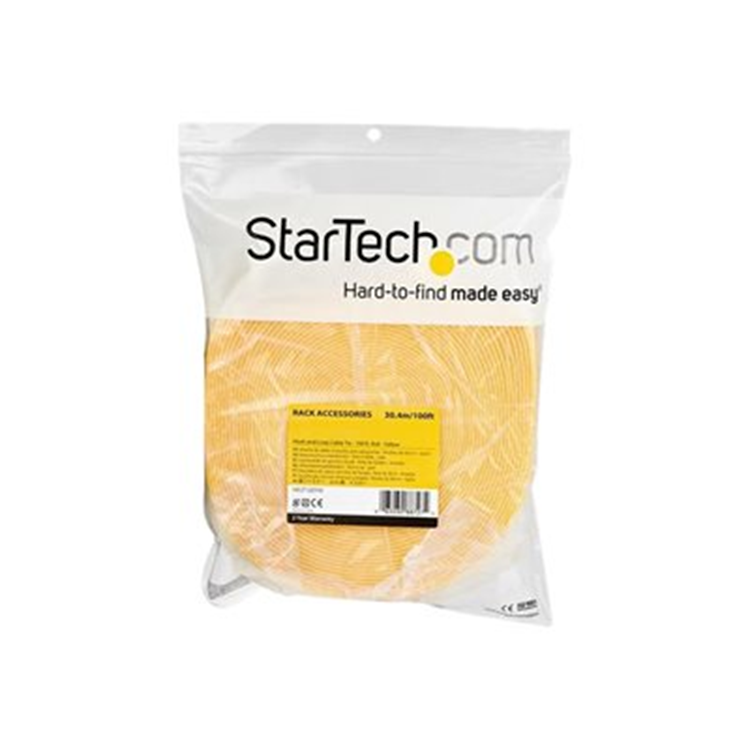 Cable - Hook and Loop - 100ft. - Yellow