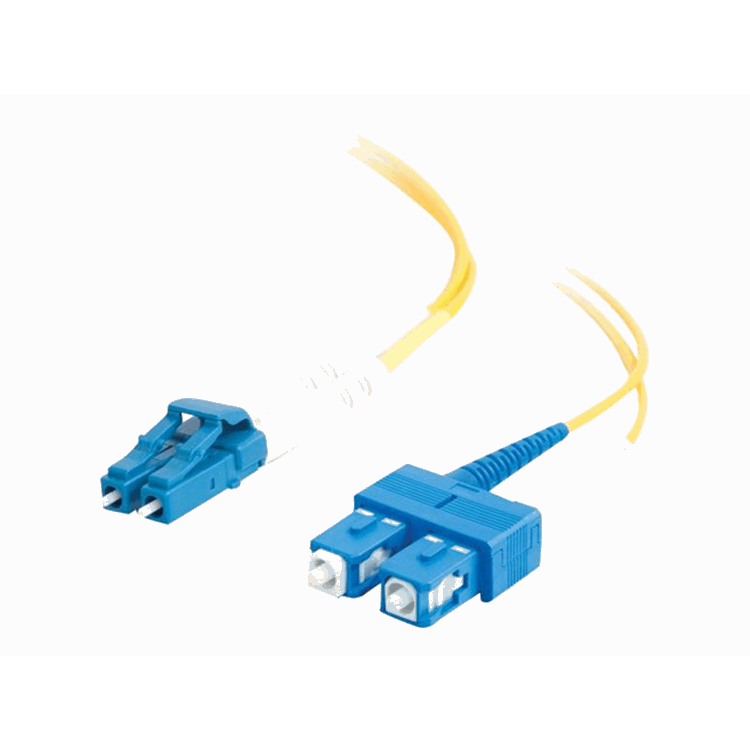 Cbl/10m LC/SC LSZH Dplx 9/125 SM Fibre