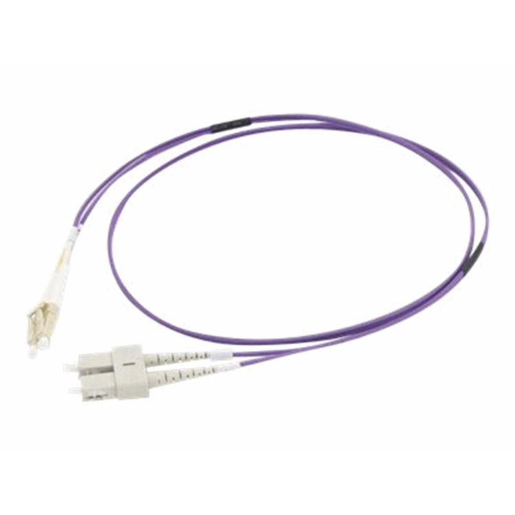 Cbl/15m LC/SC OM4 LSZH Fibre Patch-Viol